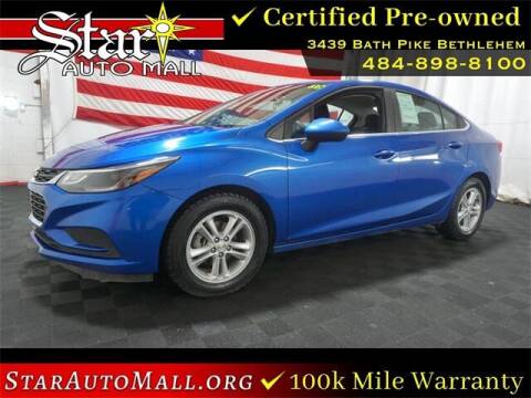 2017 Chevrolet Cruze for sale at STAR AUTO MALL 512 in Bethlehem PA