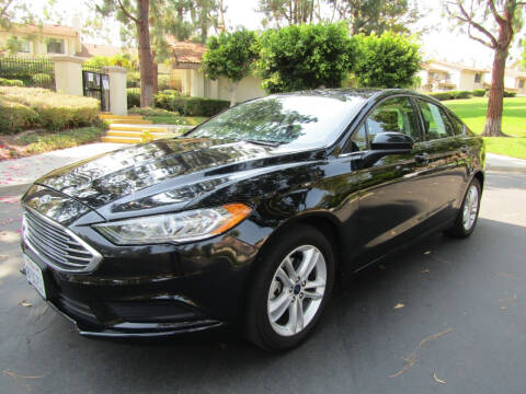 2018 Ford Fusion for sale at E MOTORCARS in Fullerton CA