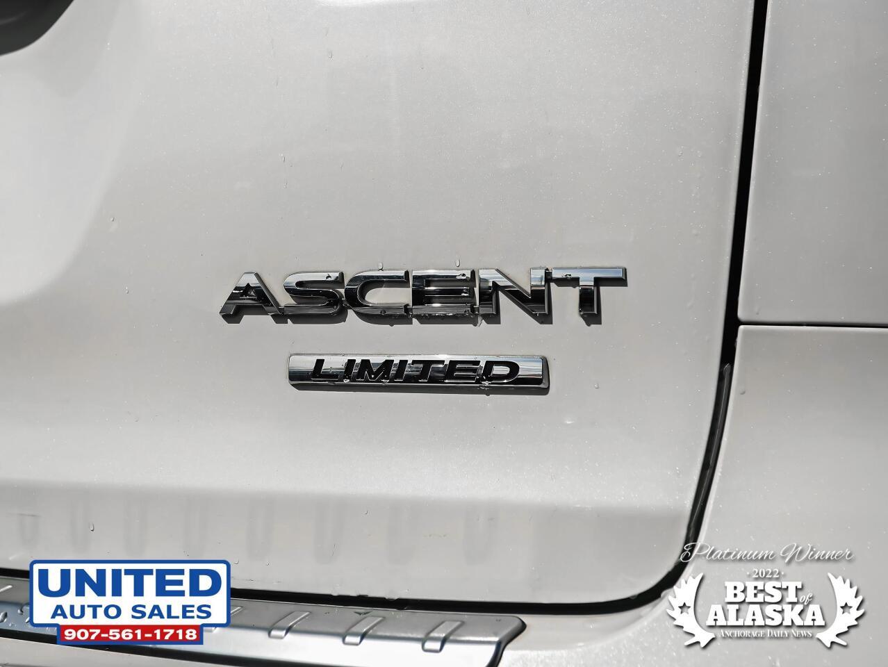 2019 Subaru Ascent Limited 7 Passenger AWD 4dr SUV 32
