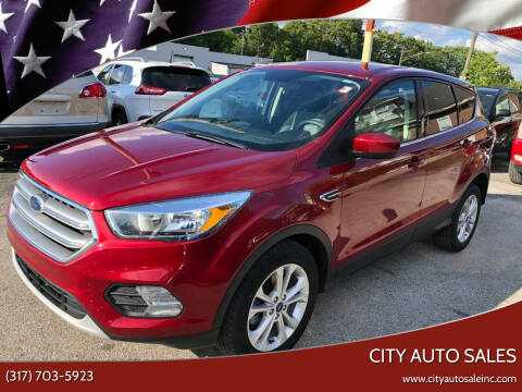 2017 Ford Escape for sale at City Auto Sales in Indianapolis IN