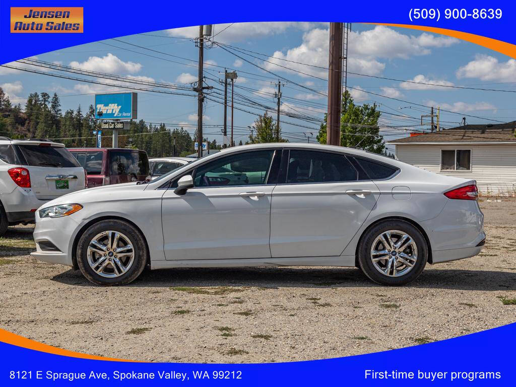 2018 Ford Fusion for sale at Jensen Auto Sales in Spokane, WA