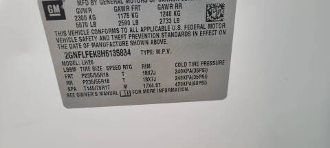 2017 Chevrolet Equinox LT