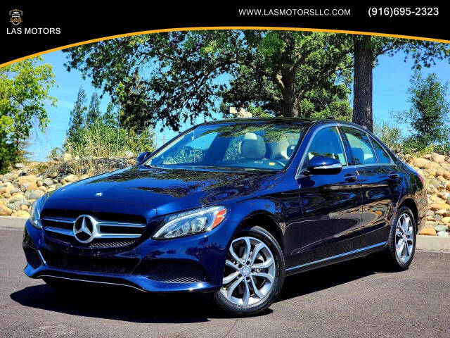 2015 Mercedes-Benz C-Class for sale at LAS MOTORS, LLC. in Sacramento, CA