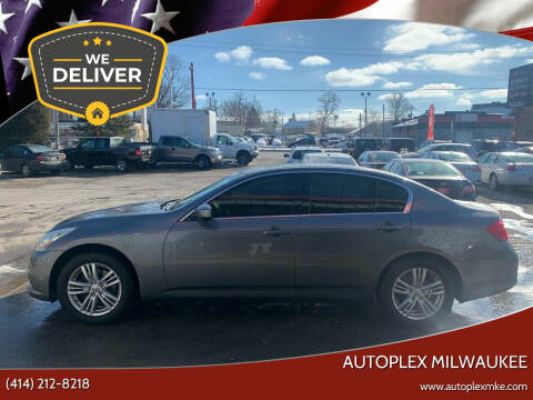 2011 Infiniti G25 Sedan for sale at Autoplex Finance - We Finance Everyone! - Autoplex 2 in Milwaukee WI