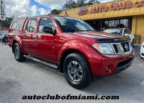 2016 Nissan Frontier for sale at AUTO CLUB OF MIAMI, INC in Miami FL