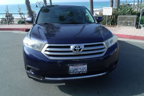 2012 Toyota Highlander for sale at OCEAN AUTO SALES in San Clemente CA