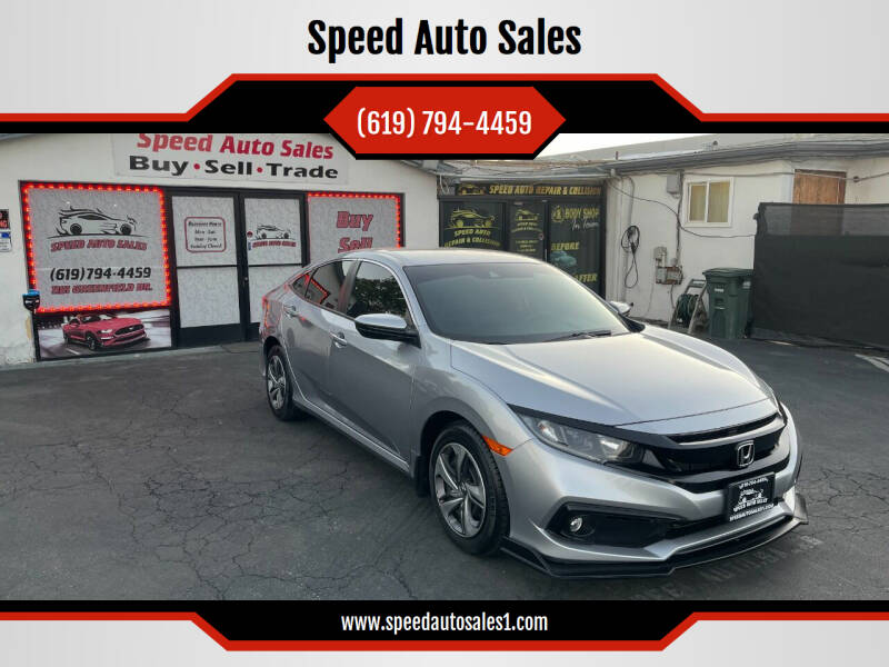 2021 Honda Civic for sale at Speed Auto Sales in El Cajon CA