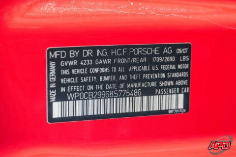 2008 Porsche 911 Carrera S