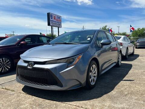 2021 Toyota Corolla for sale at USA Car Sales in Houston TX
