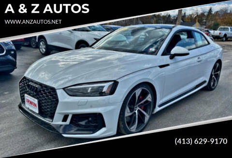 2018 Audi RS 5 for sale at A & Z AUTOS in Westfield MA