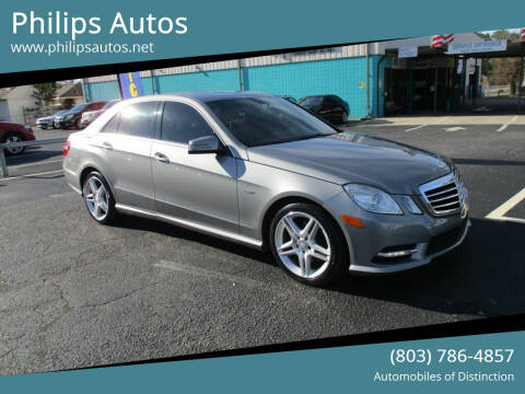 2012 Mercedes-Benz E-Class for sale at Philips Autos in Columbia SC