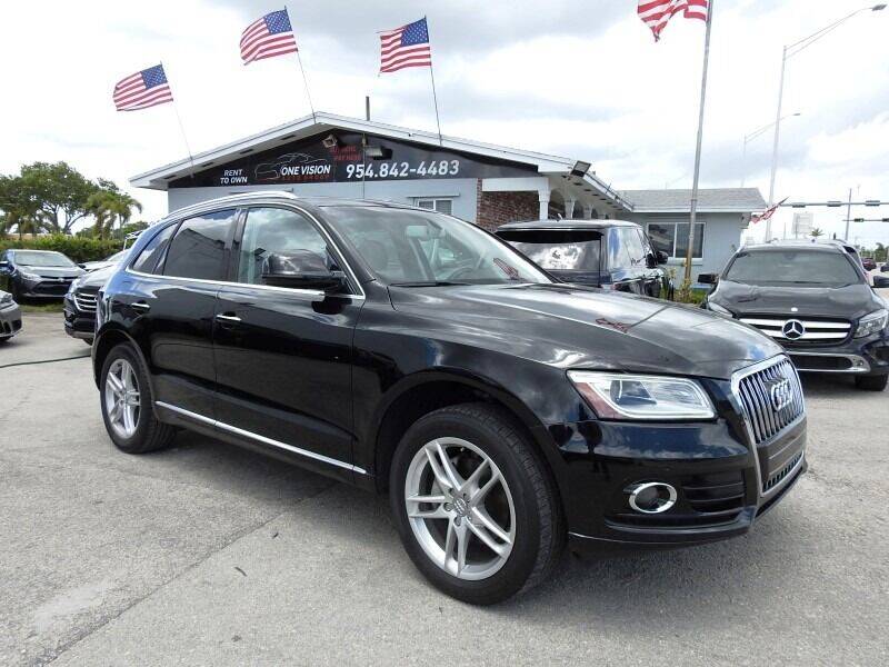 2015 Audi Q5 for sale at One Vision Auto in Hollywood FL