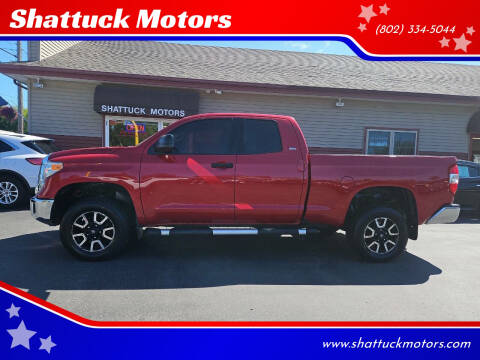 2014 Toyota Tundra for sale at Shattuck Motors in Newport VT