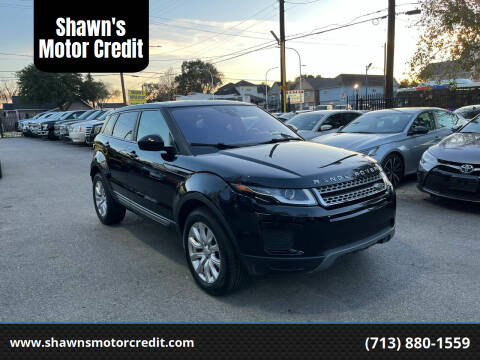 2019 Land Rover Range Rover Evoque for sale at Shawn's Motor Credit in Houston TX