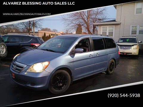 2007 Honda Odyssey for sale at ALVAREZ BLESSING AUTO SALES LLC in Green Bay WI