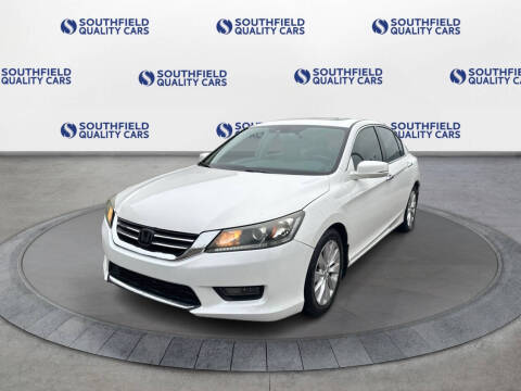 2014 Honda Accord for sale at SOUTHFIELD QUALITY CARS in Detroit MI