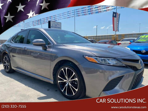 2018 Toyota Camry for sale at Car Solutions Inc. in San Antonio TX