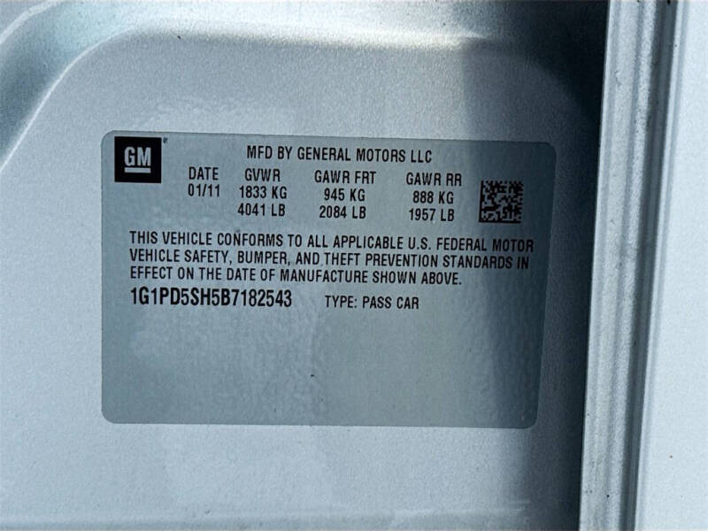 2011 Chevrolet Cruze LS