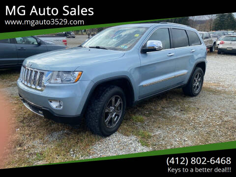 2012 Jeep Grand Cherokee for sale at MG Auto Sales in Pittsburgh PA