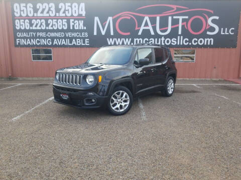 2015 Jeep Renegade for sale at MC Autos LLC in Pharr TX