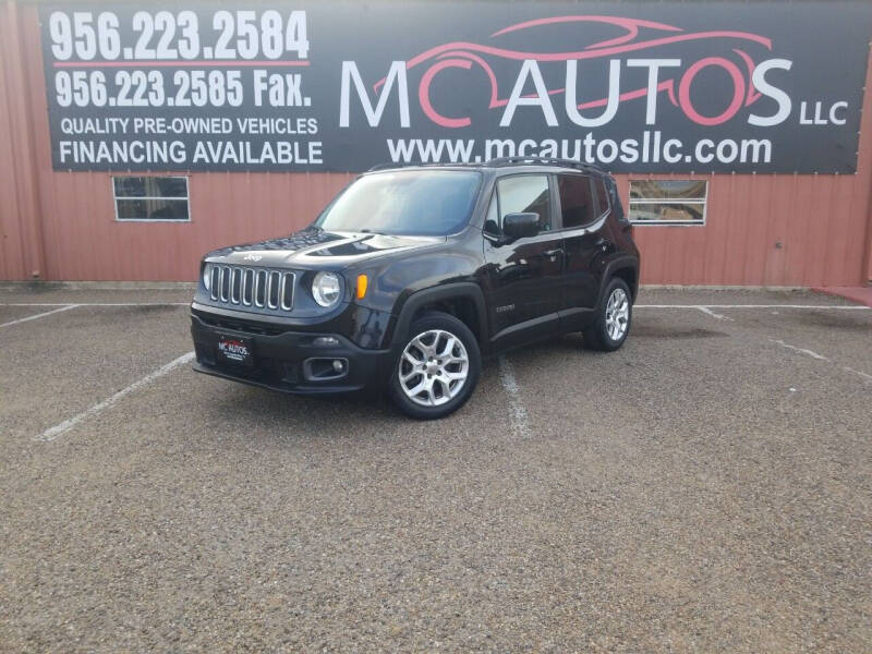 2015 Jeep Renegade for sale at MC Autos LLC in Pharr TX