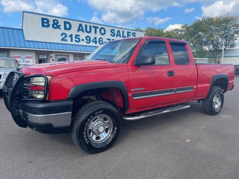 2006 Chevrolet Silverado 2500HD for sale at B & D Auto Sales Inc. in Fairless Hills PA