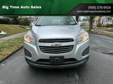 2016 Chevrolet Trax for sale at Big Time Auto Sales in Vauxhall NJ