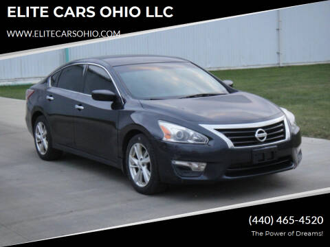 2013 Nissan Altima for sale at ELITE CARS OHIO LLC in Solon OH