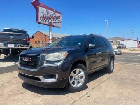 2013 GMC Acadia for sale at Southwest Car Sales in Oklahoma City OK