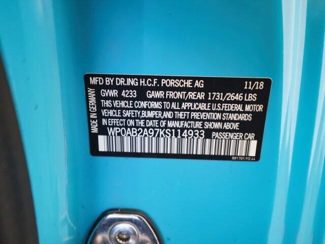 2019 Porsche 911 Carrera GTS