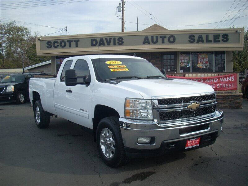2011 Chevrolet Silverado 3500HD for sale at Scott Davis Auto Sales in Turlock CA