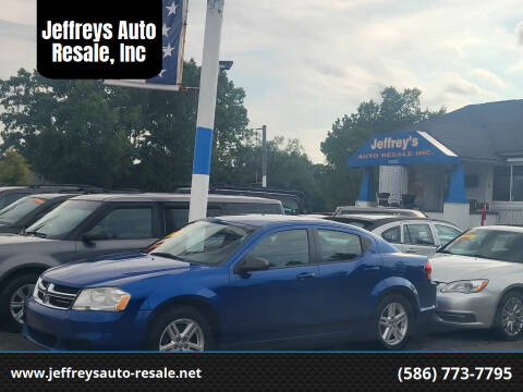 2013 Dodge Avenger for sale at Jeffreys Auto Resale, Inc in Clinton Township MI