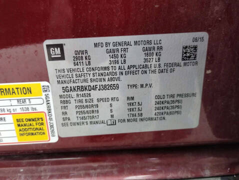 2015 Buick Enclave Leather