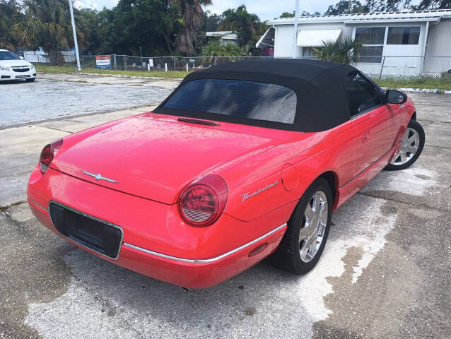 2002 Ford Thunderbird for sale at Auto Outlet Of Manatee in Palmetto, FL