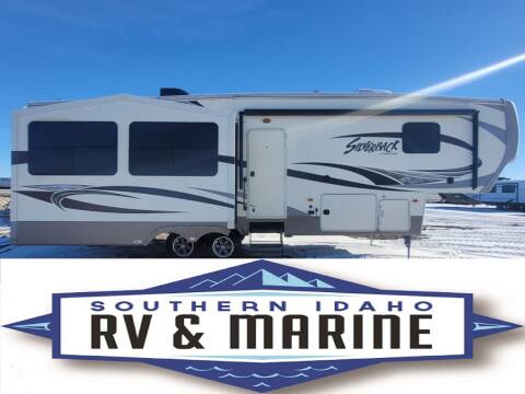 2014 Forest River CEDAR CREEK SILVERBACK for sale at SOUTHERN IDAHO RV AND MARINE - Used Trailers in Jerome ID