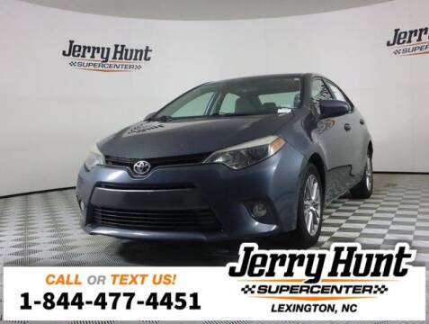2015 Toyota Corolla for sale at Jerry Hunt Supercenter in Lexington NC