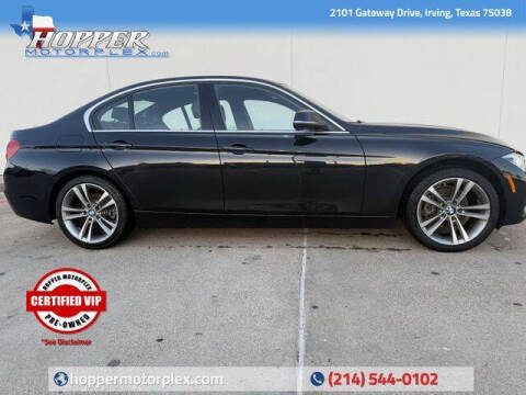 2018 BMW 3 Series for sale at HOPPER MOTORPLEX in Irving TX