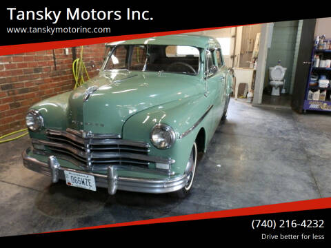 1949 Plymouth Deluxe for sale at Tansky Motors Inc. in Rockbridge OH