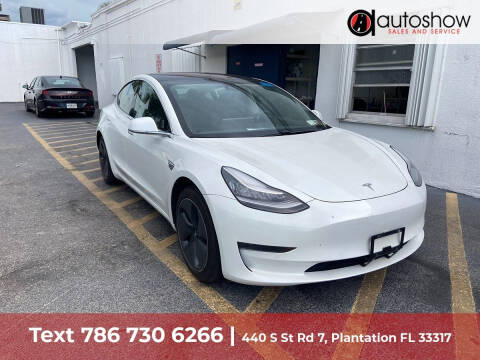 2020 Tesla Model 3 for sale at AUTOSHOW SALES & SERVICE in Plantation FL
