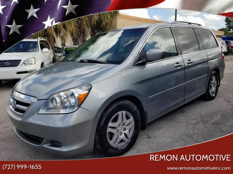 2007 Honda Odyssey for sale at Remon Automotive in Saint Petersburg FL