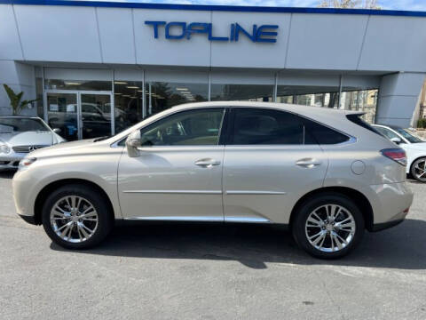 2013 Lexus RX 350 for sale at Topline Auto Inc in San Mateo CA