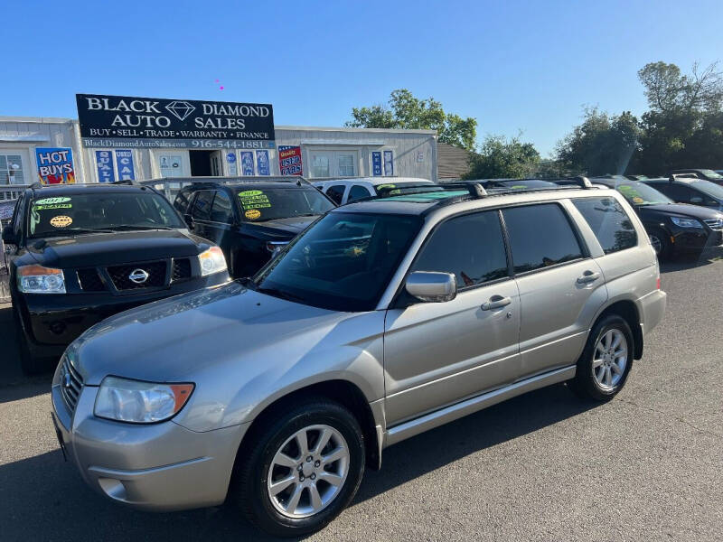 2007 Subaru Forester for sale at Black Diamond Auto Sales Inc. in Rancho Cordova CA