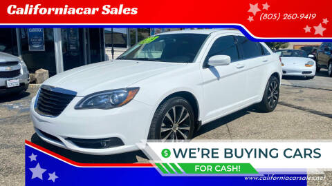 2013 Chrysler 200 for sale at Californiacar Sales in Santa Maria CA