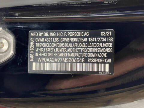 2021 Porsche 911