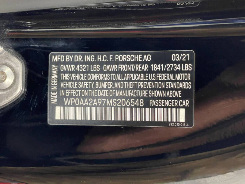 2021 Porsche 911