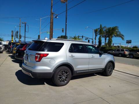 2017 Ford Explorer for sale at E and M Auto Sales in Bloomington CA