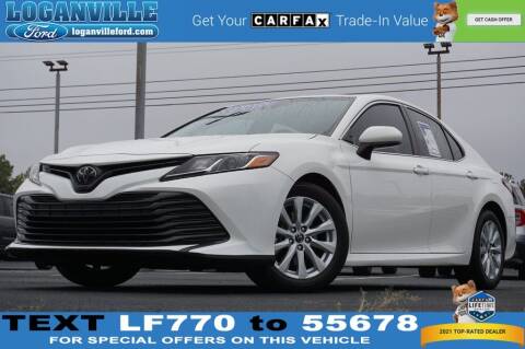 2018 Toyota Camry for sale at Loganville Quick Lane and Tire Center in Loganville GA