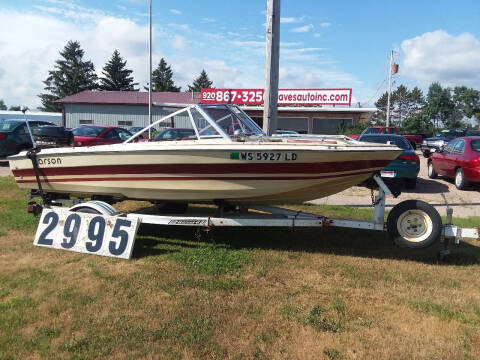 1978 15 Ft.Larson Manta 4500 for sale at Dave's Auto Sales & Service in Weyauwega WI