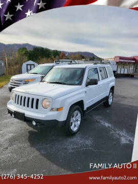 2014 Jeep Patriot for sale at FAMILY AUTO II in Pounding Mill VA