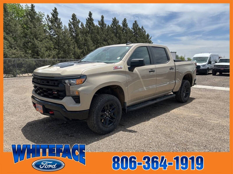 Used 2022 Chevrolet Silverado 1500 Custom with VIN 3GCPDCED6NG639843 for sale in Hereford, TX